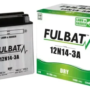 Akumulator FULBAT LAWN&GARDEN 12N14-3A (YB14L-A2) (suchy, obsługowy) Wysoka jakość